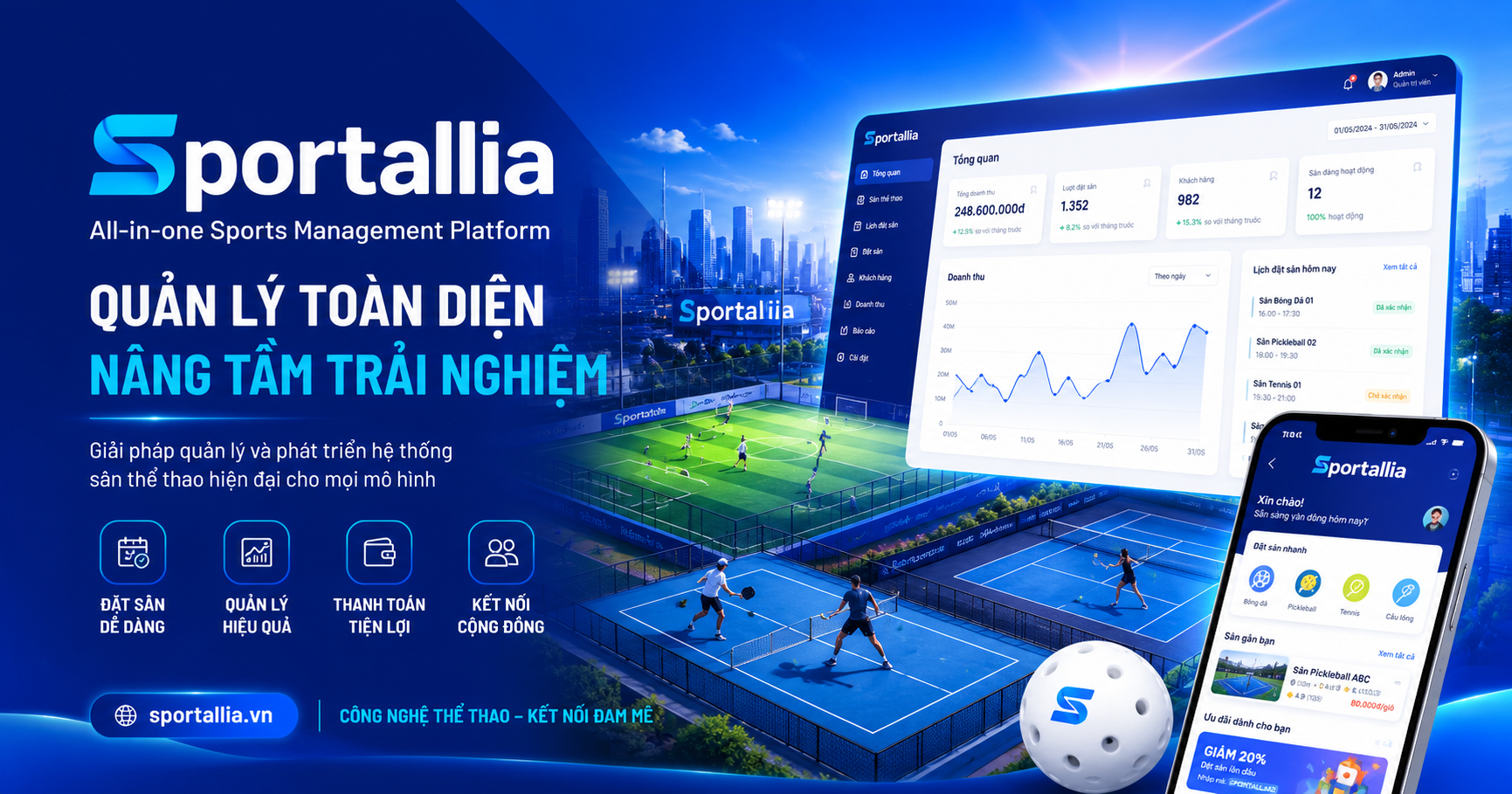 Sportallia Dashboard